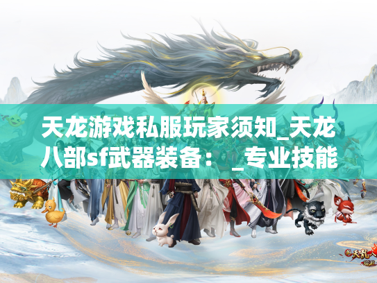 天龙游戏私服玩家须知_天龙八部sf武器装备： _专业技能_策略_主题活动详细说明  第1张